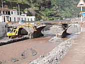 Ribeira Brava after flood,Madeira