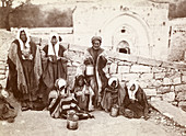 Group of Lepers,Jerusalem,1900