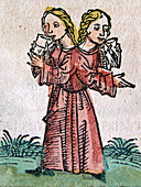 Conjoined Twins,1493