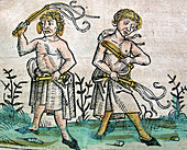 Flagellants,Nuremberg Chronicle,1493