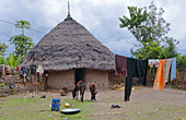 Alaba Tribe Home,Ethiopia