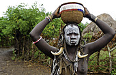 Mursi Tribal Woman,Ethiopia