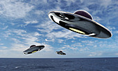 UFO,illustration