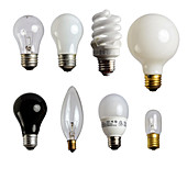 Variety of Light Bulbs