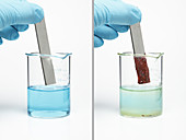 Nickel Reacting With Copper Sulfate