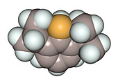 Propofol Molecule,illustration