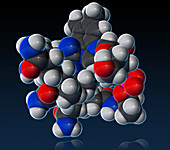 Cyanocobalamin Molecule,illustration