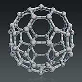 Buckminsterfullerene,illustration