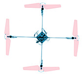 X-ray of a Quadcopter
