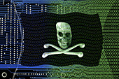 Digital Piracy,illustration