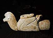 Cherokee Indian Stone Pipe Bird Effigy
