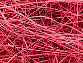 Pink Fiberglass Insulation,SEM