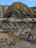 Sandstone Strata in Cornwall