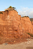 East Cliffs at Sidmouth,England