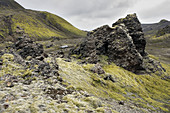 Rock Outcrop,Iceland