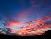 Sunset over Tuscany