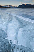 Ice on Abraham Lake