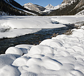 North Saskatchewan River in Winter