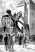 Paris observatory,1891 illustration