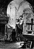 Johann Gutenberg,German inventor