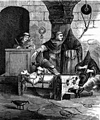 Spanish Inquisition,19th C illustration