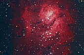 Lagoon Nebula,Messier 8