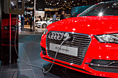 Audi A-3 e-tron hybrid electric car