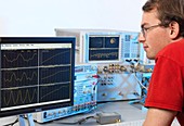 Nonlinear microwave laboratory research