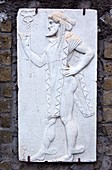 Mercury relief in Herculaneum