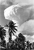 Atomic bomb test,Kiritimati,1962