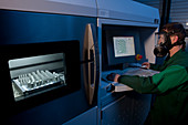 Laser sintering manufacturing