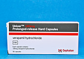 Verapamil high blood pressure drug