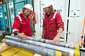 Chicxulub Crater core samples research
