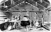 19th Century Swiss cheesemaker