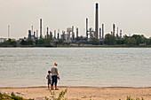St Clair River oil pipelines,USA