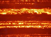 Jupiter,VISIR infrared image