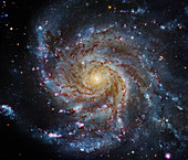 Pinwheel Galaxy,composite image