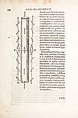 Gilbert on magnetic declination,1600