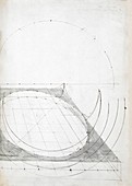 Geometrical study by Durer