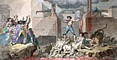 French Revolution,satirical artwork
