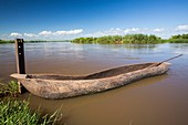 Dug out canoe,Shire River,Malawi