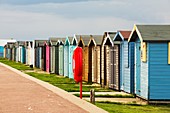 Beach huts,Brightlingsea,Essex,UK