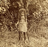 Fijian 'Cannibal Tom',1900s