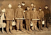 Child coal miners,1910s