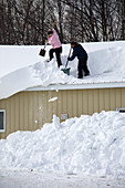 Removing Snow from a Building