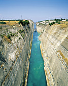 Canal in Corinth,Greece