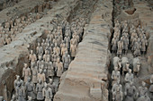Tomb of Terra-cotta warriors near Xian