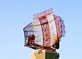 Radar scanner at Heathrow airport
