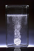 Alka-Seltzer Reacting in Water