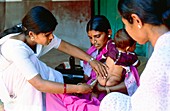 Vaccination of a child